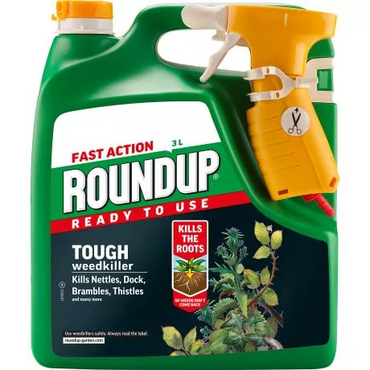 Roundup Tough Weed & Root Killer RTU 3L