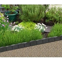 Rubber Border Roman Stone Grey 9x122cm - image 3