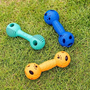 Rubber Dumbbell for Treats - image 2