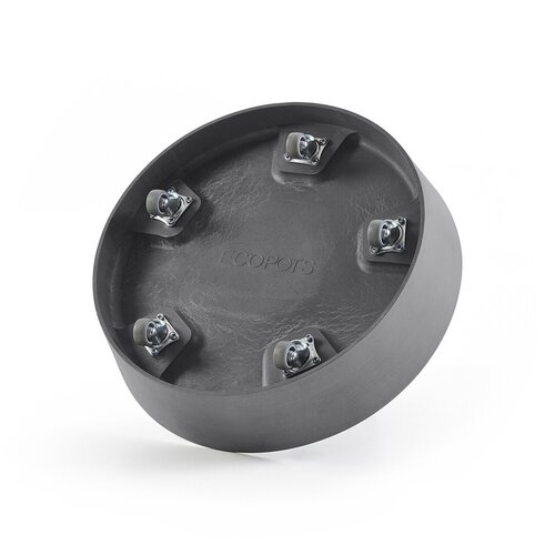 Saucer On Wheels Grey 41.6cm - image 1