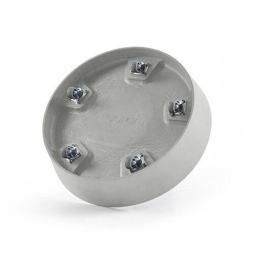 Saucer On Wheels White Grey 34cm - image 1