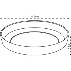 Saucer Terracotta 20cm - image 2