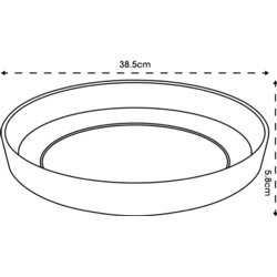 Saucer Terracotta 50cm - image 2