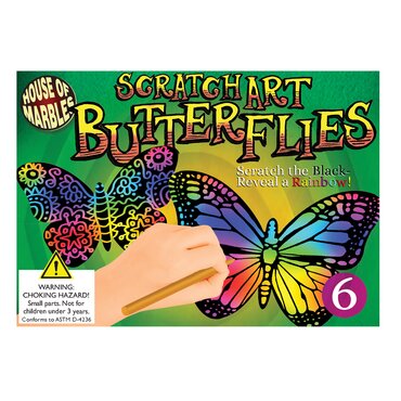 Scratch Art Set-Butterflies - image 1