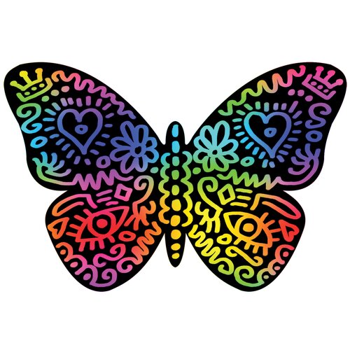 Scratch Art Set-Butterflies - image 3