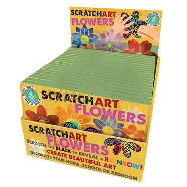 Scratch Art Set Flowers - image 1