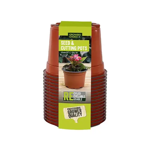 Seed & Cutting Pots 13cm 10Pk - image 1