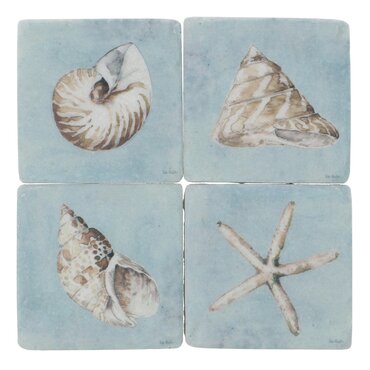 Shells Resin Coaster
