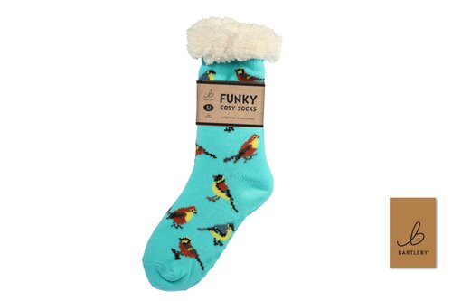 Sherpa Sock Garden Birds (4-7)