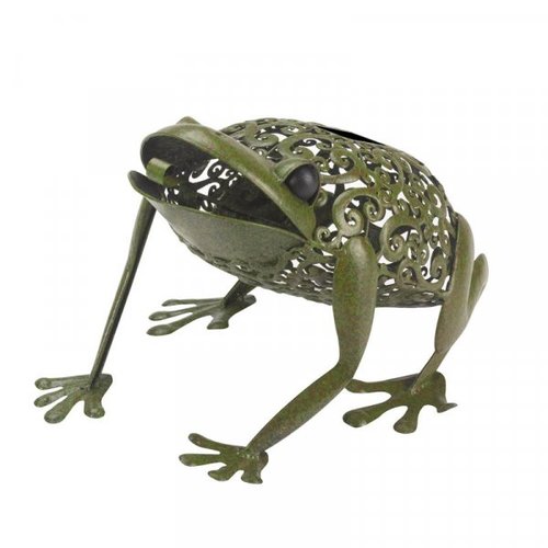 Silhouette Solar Metal Frog - image 2