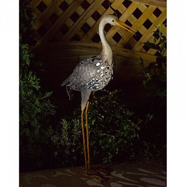 Silhouette Solar Metal Heron - image 2