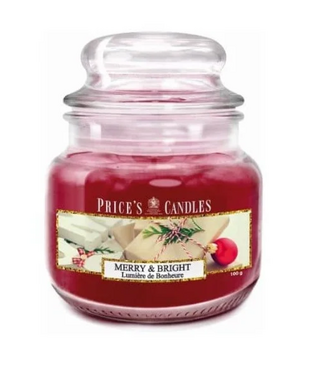 Small Candle Jar Merry & Bright