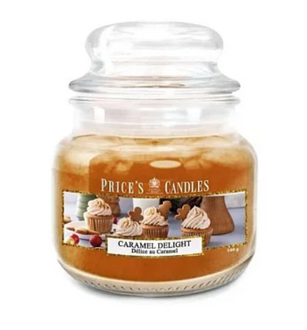 Small Candle Jar Caramel Delight