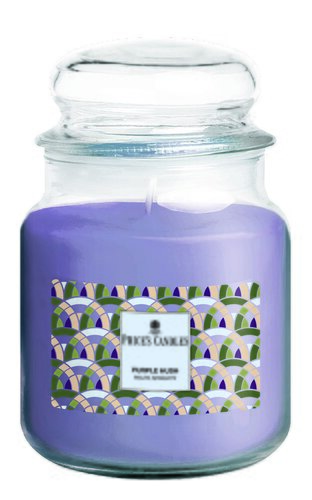 Small Candle Jar Purple Hush