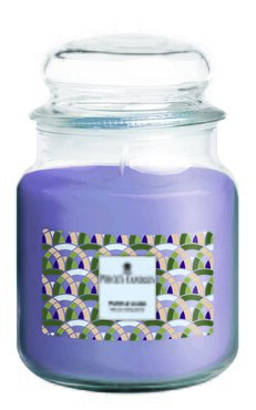 Small Candle Jar Purple Hush