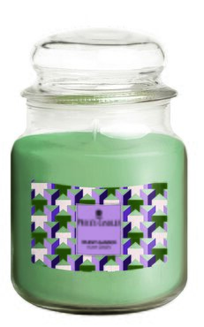 Small Candle Jar Silent Garden