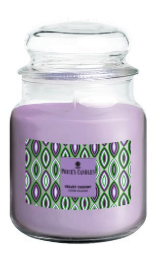Small Candle Jar Velvet Cherry