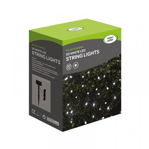 Solar 50 White LED Light String - image 1