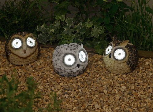 Solar Bright Eye Owl Light - image 1