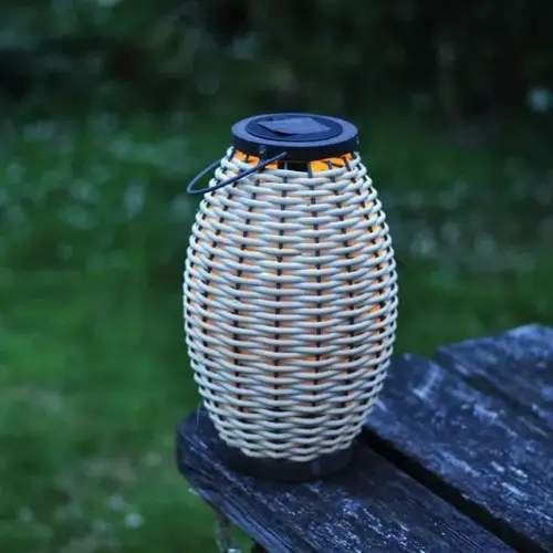 Solar Candle Lantern Weave