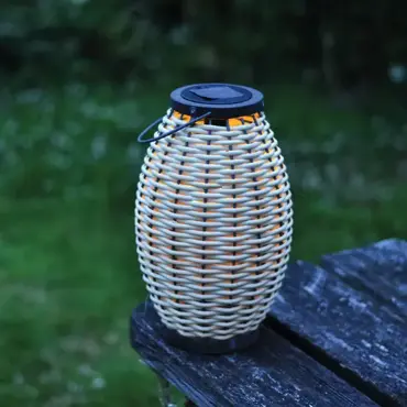 Solar Candle Lantern Weave