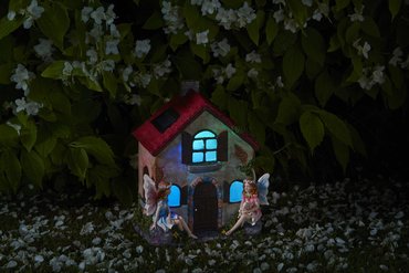 Solar Fairy House  Fairies Only - image 2
