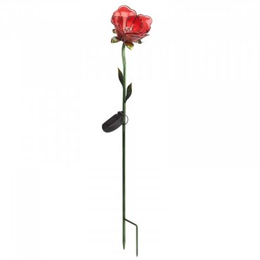 Solar Flower Red Rose - image 2
