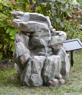 Solar Fountain Rock Fall