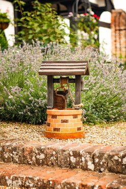 Solar Fountain Wishing Well