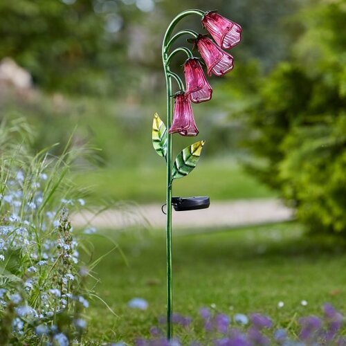 Solar Glass Flower Foxglove - image 3