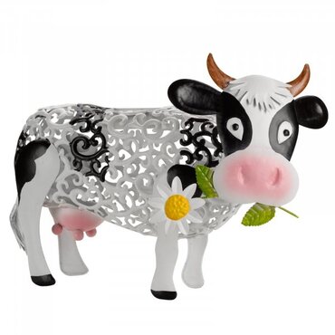 Solar Silhouette Daisy Cow - image 2