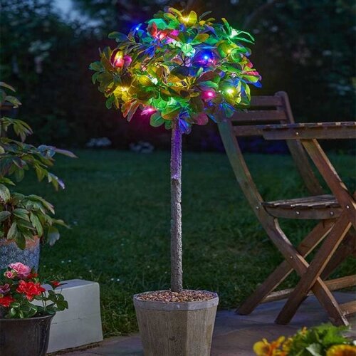 Solar String Lights 200 Multi Coloured LED