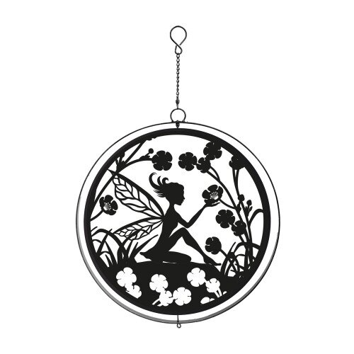 Spinner Fairy Silhouette Black 23cm - image 1