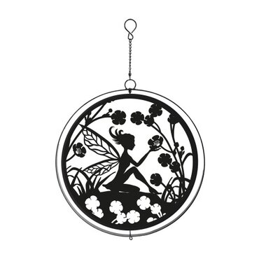 Spinner Fairy Silhouette Black 23cm - image 1