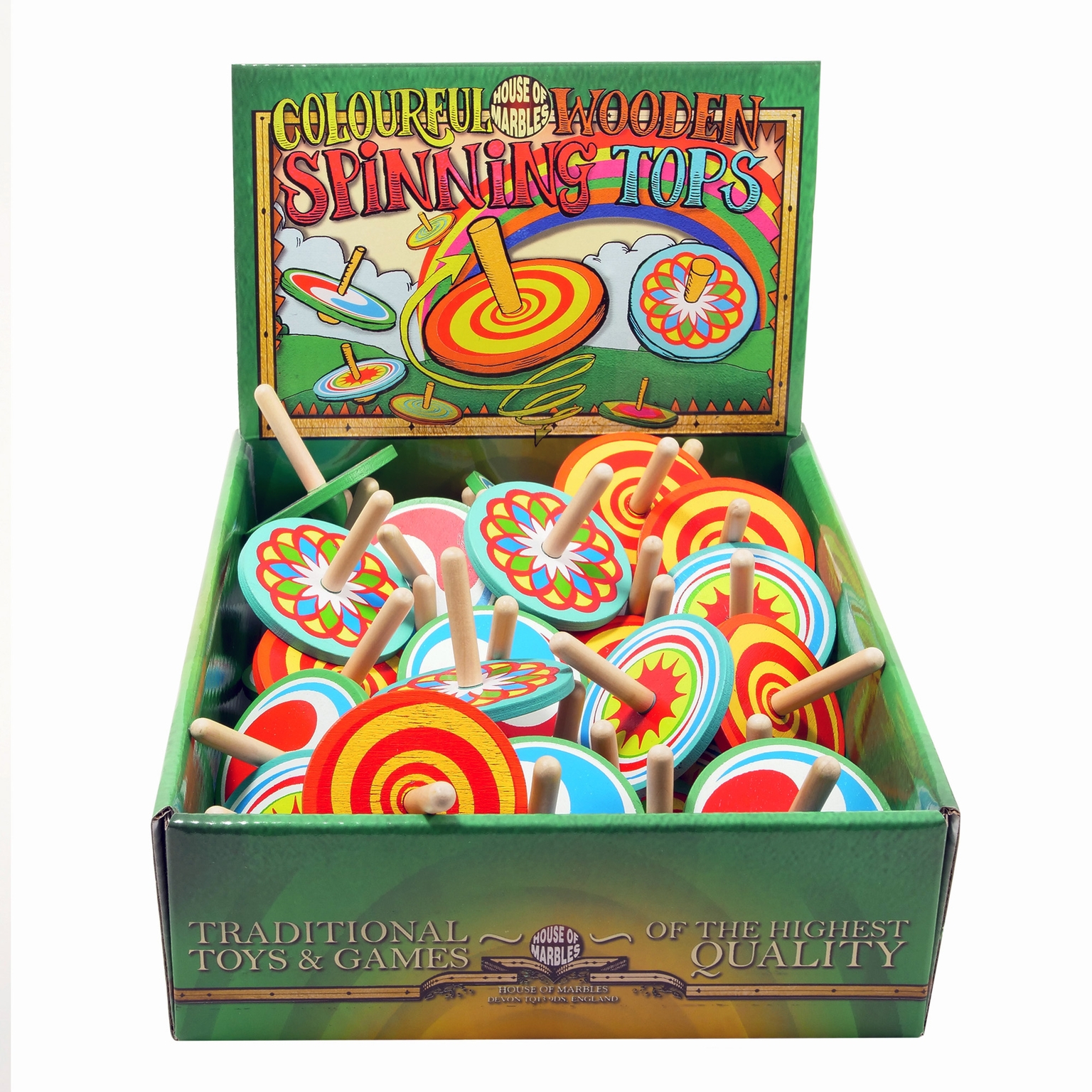 Spinning Tops Stewarts Garden Centre