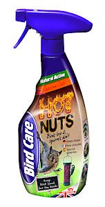 Squirrel Repellant Spray Hot Nuts