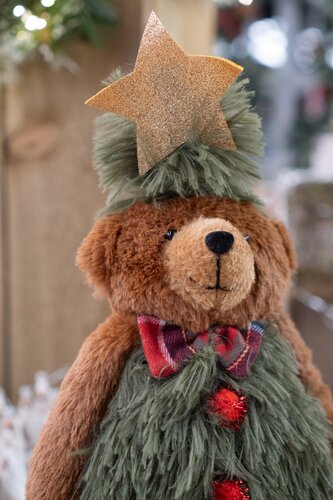 Standing Christmas Tree Bear (Small) - image 2