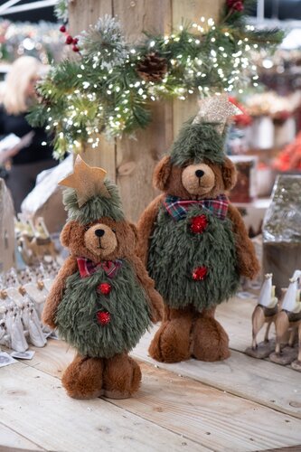 Standing Christmas Tree Bear (Large) - image 3