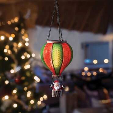 Santa Flaming Balloon