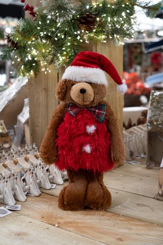 Standing Santa Bear (Large) - image 1