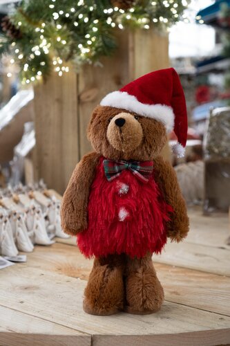 Standing Santa Bear (Small) - image 1