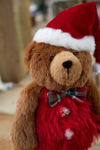 Standing Santa Bear (Small) - image 2