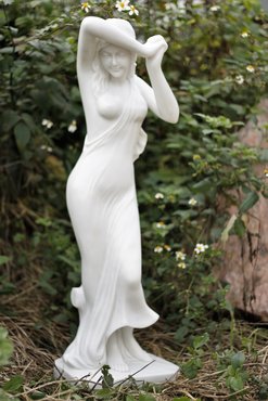 Statue Vergogna Phryne White