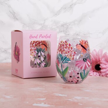 Stemless Glass Wild Garden