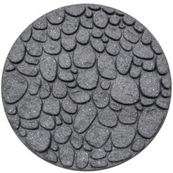 Stepping Stone Rubber River Rock Grey - image 1