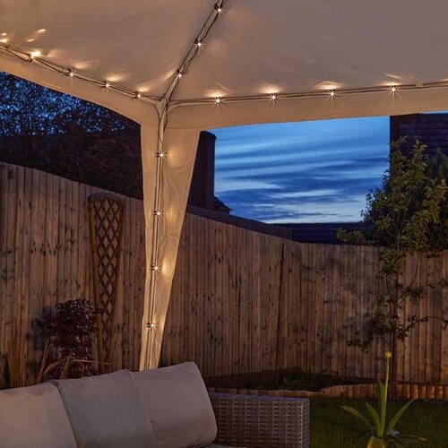 String Light Gazebo 140 LEDs