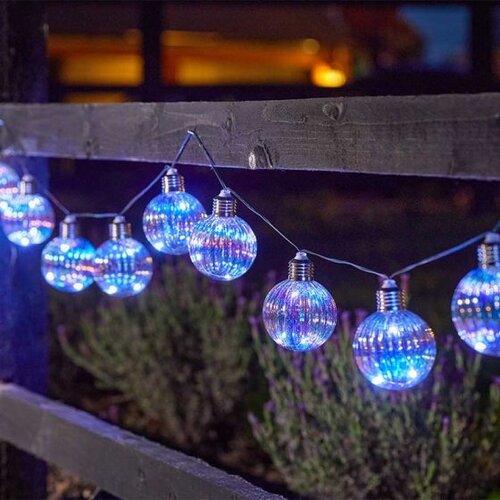 String Lights Firefly Opal Orb S/10