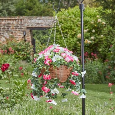 Faux Basket Summer Bloom 30cm - image 1