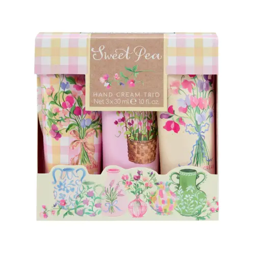 Sweet Pea Hand Cream Trio - image 1