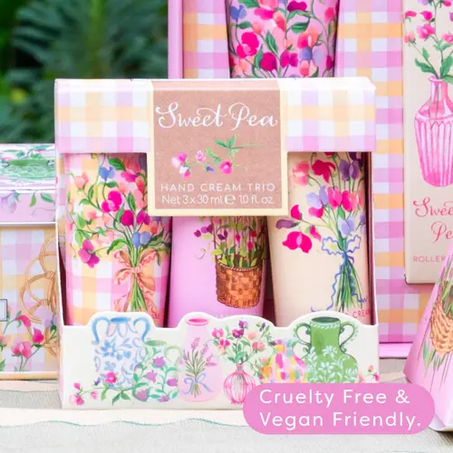 Sweet Pea Hand Cream Trio - image 3
